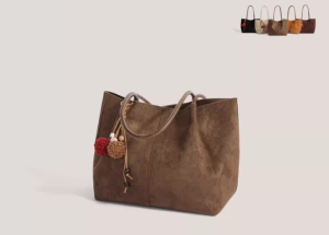 Retro Large Capacity Bag Women's New Casual Simple Shoulder Handbag Commute Versatile Tote Bag